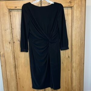 Ralph Lauren Black Twist Dress